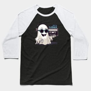 90's vibe with retro ghost Baseball T-Shirt